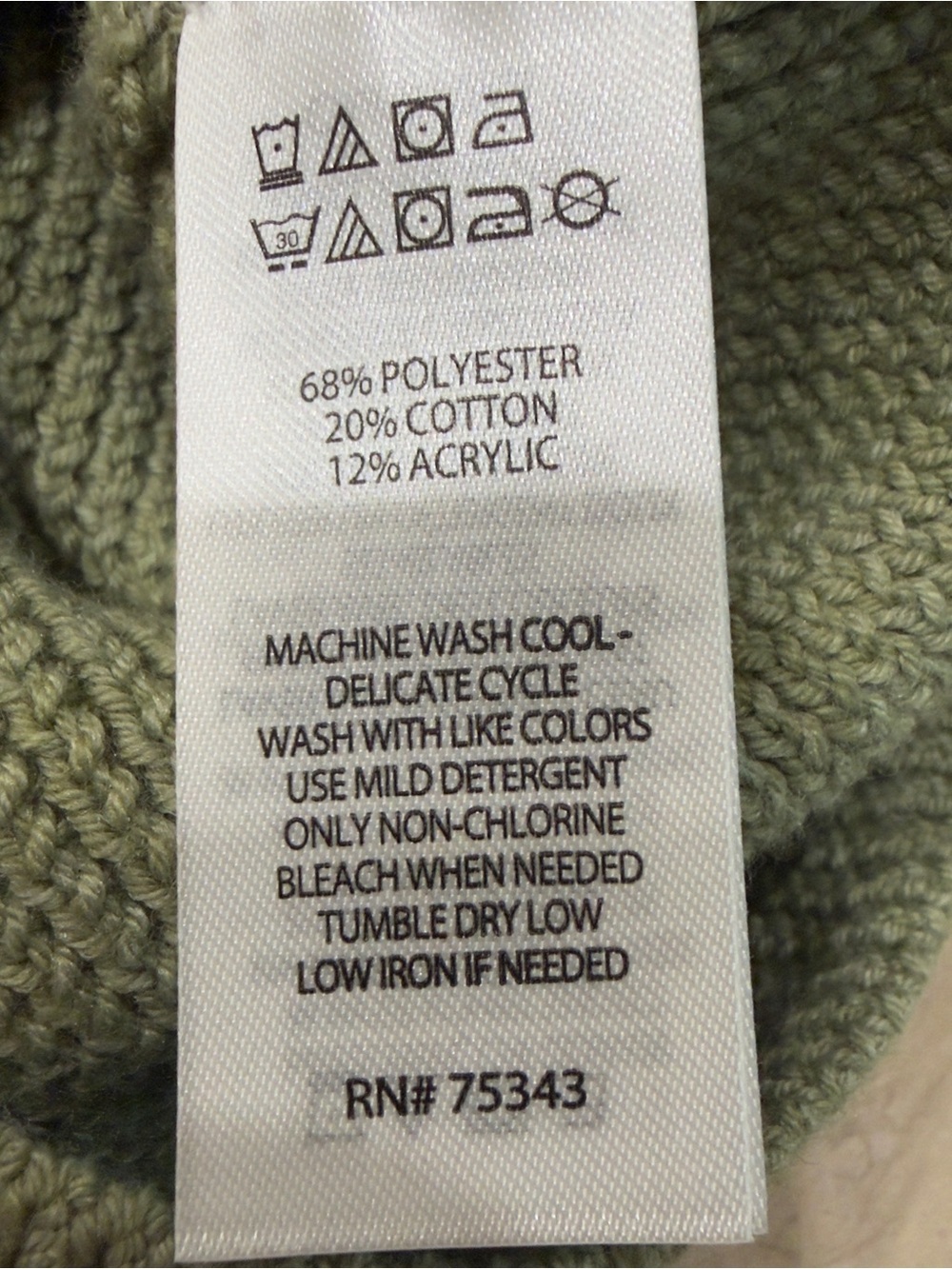Song of Style Green Knit Button Front Sleeveless Top - Size M - Picture 5 of 5